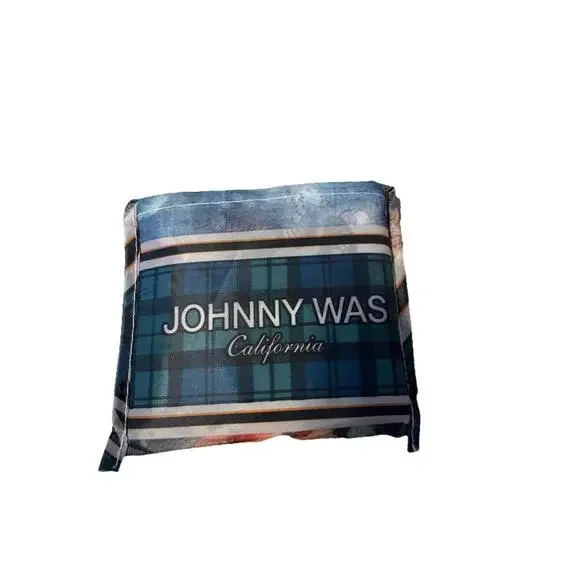 Johnny Was California Floral Reusable Tote Multicolor Lightweight Foldable H87 - Picture 2 of 4